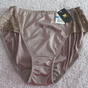 WACOAL Arabesque Brief Underwear Panty  Panties Cappuccino size XL  NWT